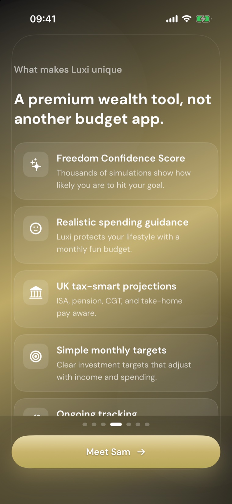 Luxi value summary: a premium wealth tool, not another budget app